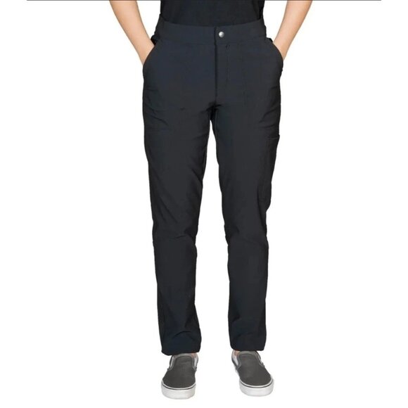 Columbia Women 12 Omni Shield UPF 50 Outdoor Fleece Lined Straight Leg Pants - Picture 2 of 8